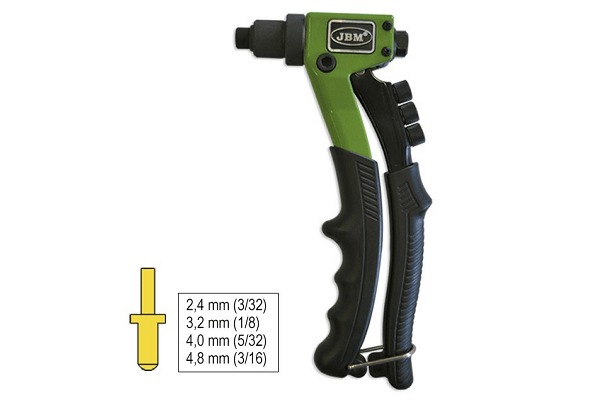 Cleste de nituit profesional200mm/8' jbm