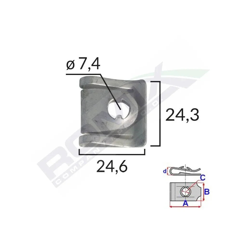 clips-capac-motor-pentru-audivwskoda-metalic-set-5-buc-1
