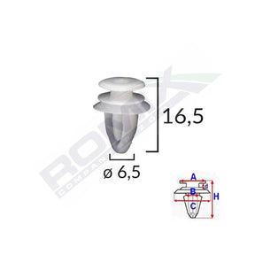 Clips capac oglinda pentru opel set 10 buc