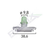 Clips fixare elemente exterioare pentru vw - alb set 10 buc