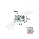 Clips metalic fixare pentru audi/bmw si universal set 10 buc