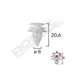 clips-tapiterie-pentru-bmw-8x20-6mm-alb-set-10-buc-1