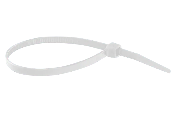 Coliere nylon albe 2.5*140 mm set 100 buc