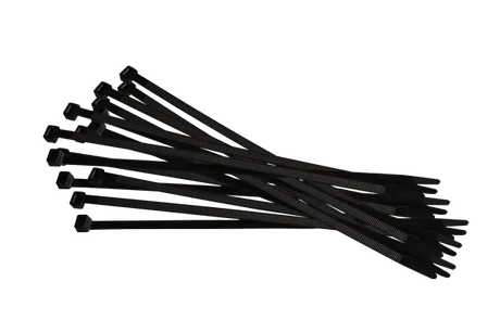 Coliere nylon negre 2.5*160 mm set 100 buc