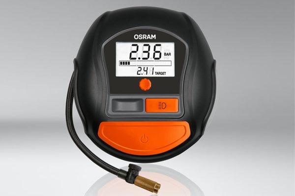 Compresor auto 12v 180 w cu afisaj digital tyreinflate 1000 osram