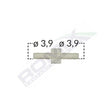 Conector liniar furtun conducte universal 3.9mm - gri set 5 buc