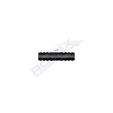 Conector liniar furtun conducte universal 8mm - negru set 5 buc