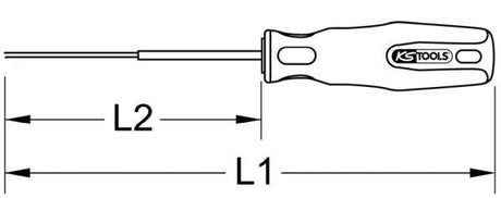 Extractor pentru manerul de usa ks tools pentru vag