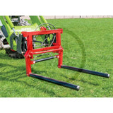 Furca hidraulica de transport baloti