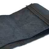 Husa volan cu snur piele naturala negru 36-39 cm