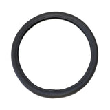 Husa volan piele ecologica perforata gri 40- 42 cm umbrella