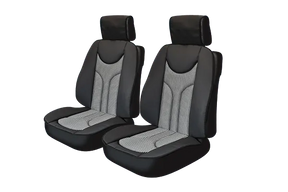 Huse scaun anatomic negru - set 2 buc