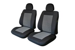 Huse scaun fata lux negru m1- set 2 buc