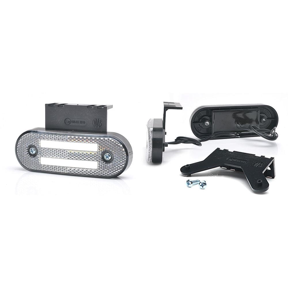 Lampa gabarit led 1225 w175, 12v-24v, pozitie alb was