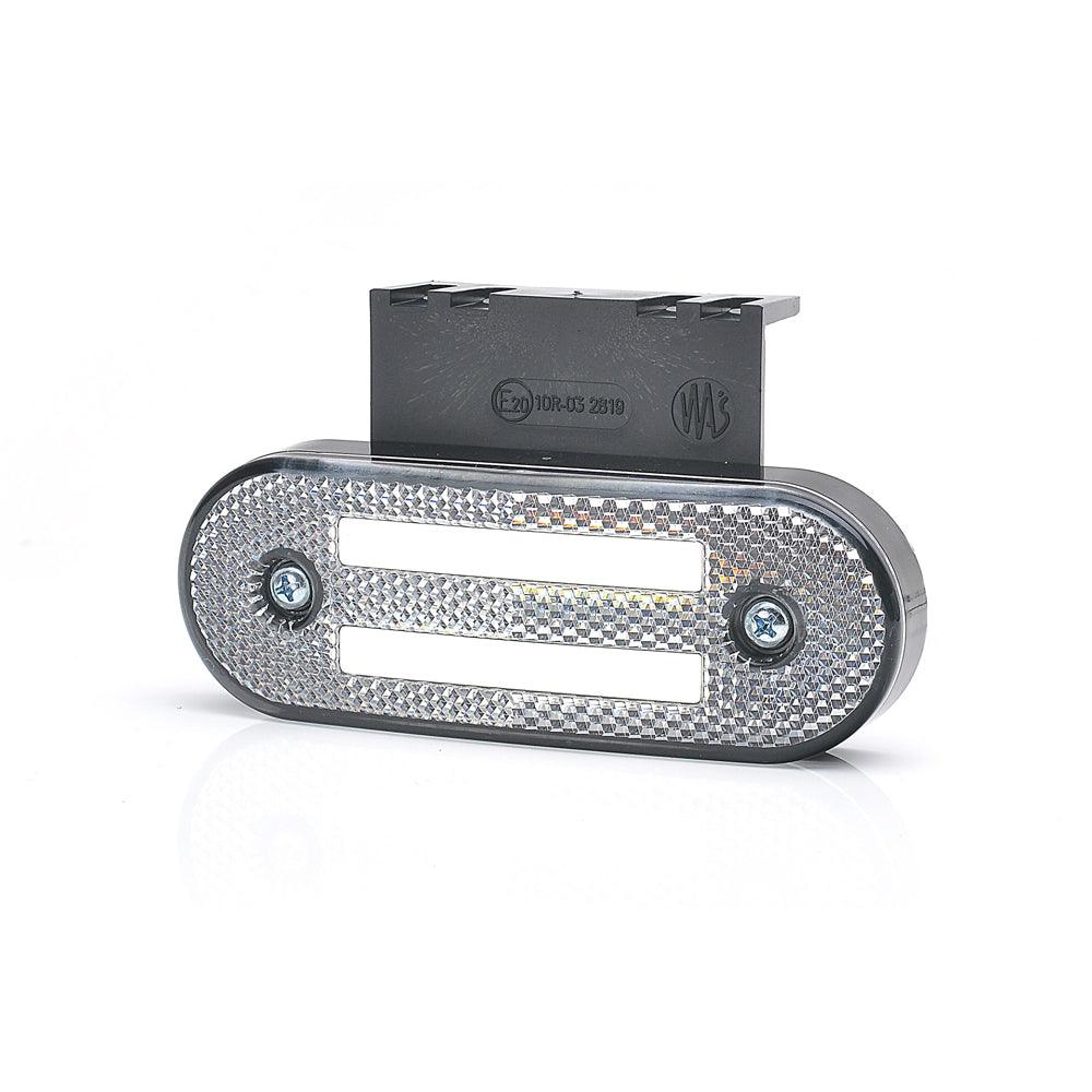 Lampa gabarit led 1225 w175, 12v-24v, pozitie alb was