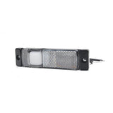 Lampa gabarit led 1237 w45ns, 12v-24v, pozitie alb was