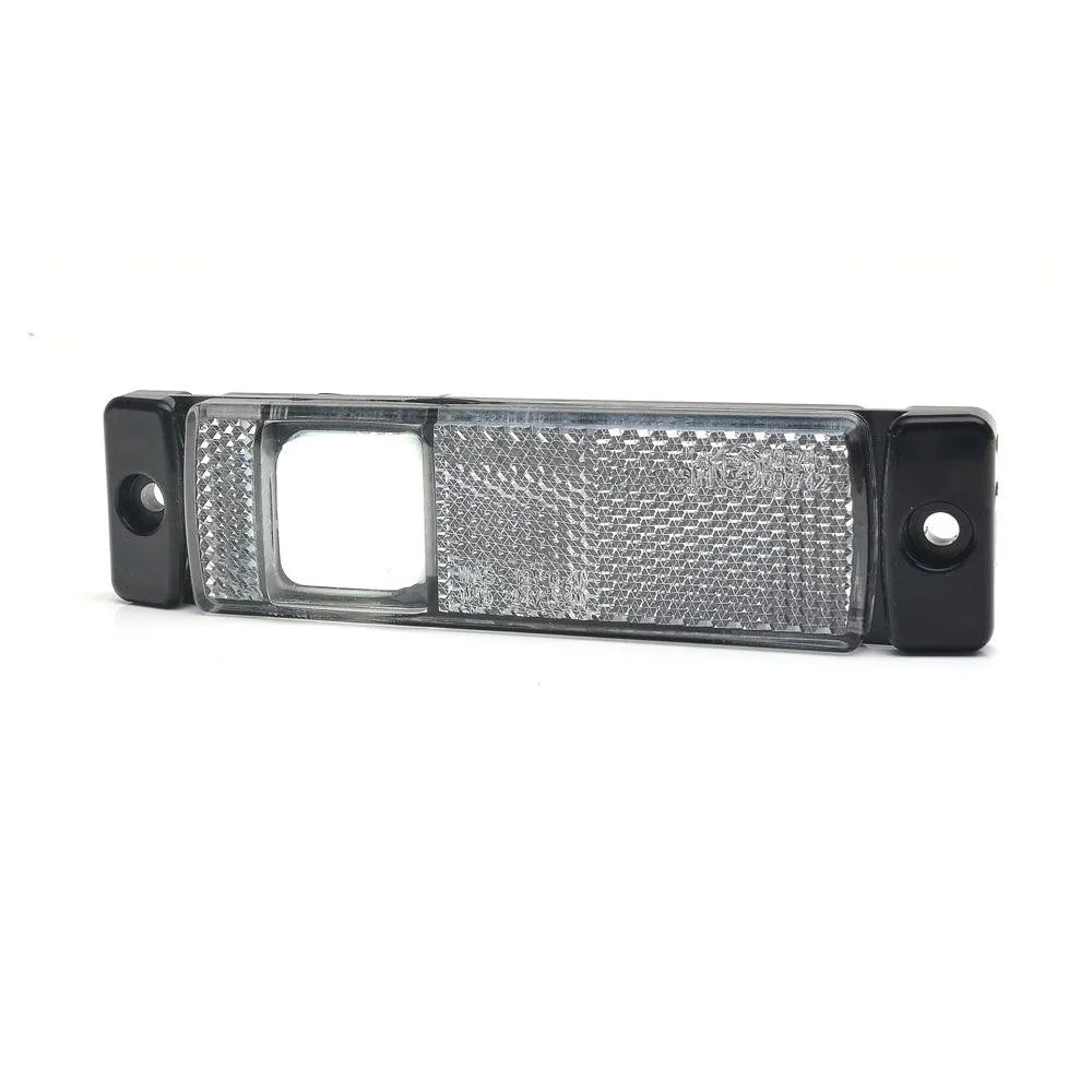 Lampa gabarit led 1237 w45ns, 12v-24v, pozitie alb was