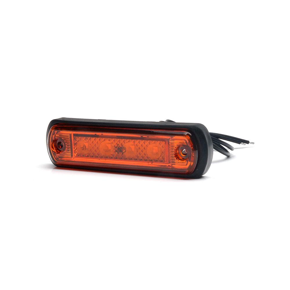 Lampa gabarit led 1338 w189, 12v-24v, pozitie portocaliu was