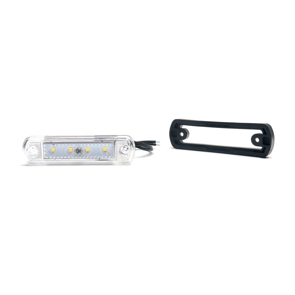 Lampa gabarit led 1340 w189, 12v-24v, pozitie alb was