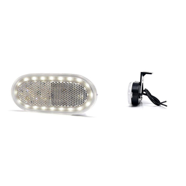 Lampa gabarit led 1388 w197, 12v-24v, pozitie alb was