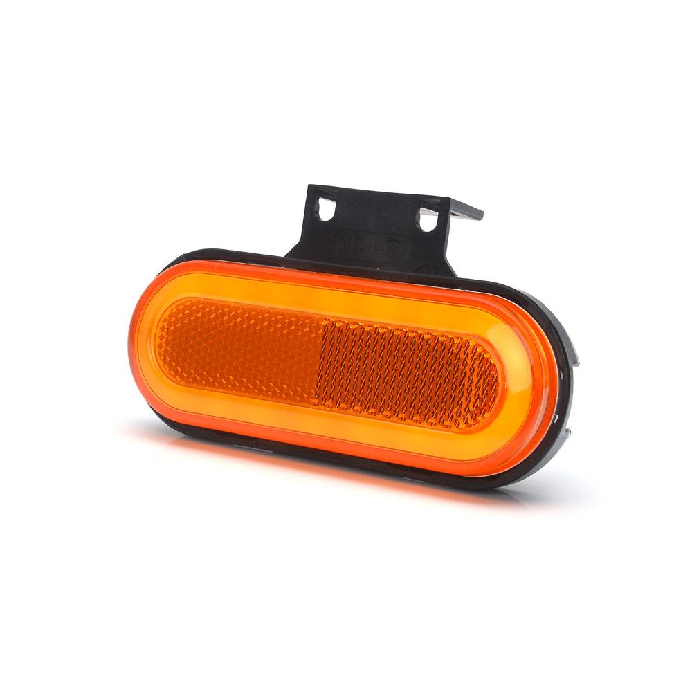 Lampa gabarit led 1399 w198, 12v-24v, pozitie portocaliu was