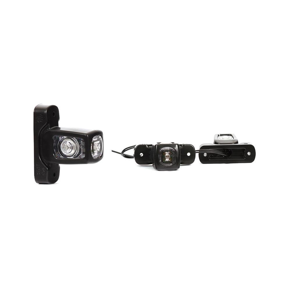 Lampa gabarit led 286 w62, 12v-24v, pozitie alb / rosu / portocaliu was