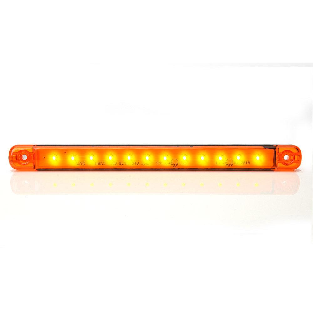 Lampa gabarit led 720 w97.5, 12v-24v, pozitie portocaliu was