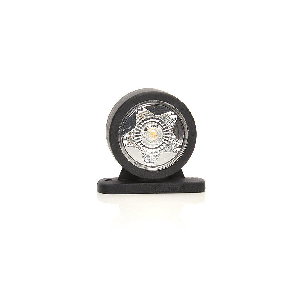 Lampa gabarit led cu brat 883 w56star, 12v-24v, pozitie alb / rosu was