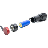 Lanterna frontala pni adventure f75, led 6w, 600 lm, cu acumulator si incarcator magnetic, suport pentru cap