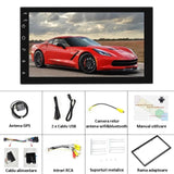 Navigatie auto Android 13 2DIN 7” Inch 1gb ram wifi hotspot bluetooth