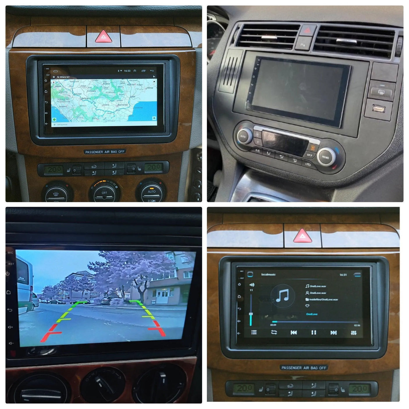 Navigatie auto Android 13 2DIN 7” Inch 1gb ram wifi hotspot bluetooth