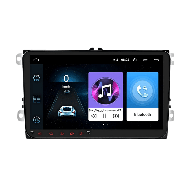 Navigatie auto Android 8.1 cu display 9” inch 1gb ram compatibil cu VW Passat Golf Touran Tiguan Jetta wifi hotspot