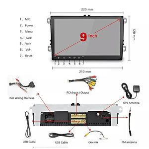 navigatie-auto-android-8-1-cu-display-9-inch-1gb-ram-compatibil-cu-vw-passat-golf-touran-tiguan-jetta-wifi-hotspot-9