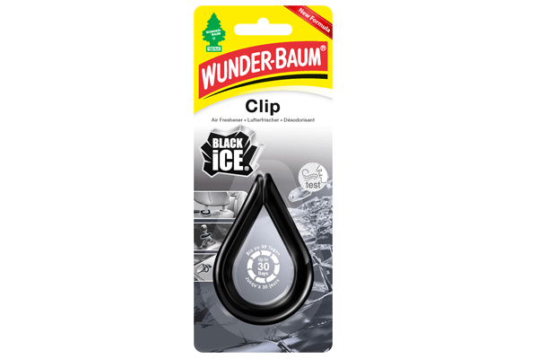 ODORIZANT AUTO CLIP WUNDER-BAUM BLACK ICE