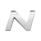 Ornament auto 3d. litera n. 26 mm. cromat