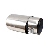 Ornament toba esapament drept otel inoxidabil argintiu 32-58mm
