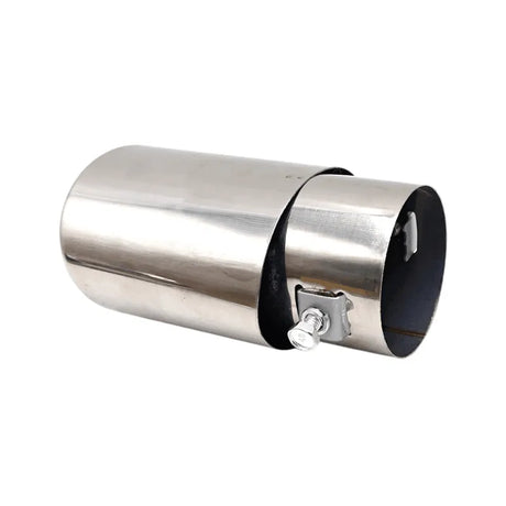 Ornament toba esapament drept otel inoxidabil argintiu 32-58mm