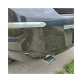 Ornament toba esapament drept otel inoxidabil argintiu 32-58mm