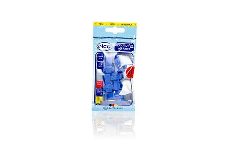 Papuc electric auto de racordare rapida albastru 0.75-2.5mmp - set 5