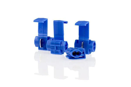 Papuc electric auto de racordare rapida albastru 0.75-2.5mmp - set 5