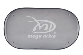 Parasolar luneta negru cu ventuze (50x100cm)