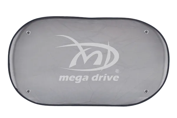 Parasolar luneta negru cu ventuze (50x100cm)