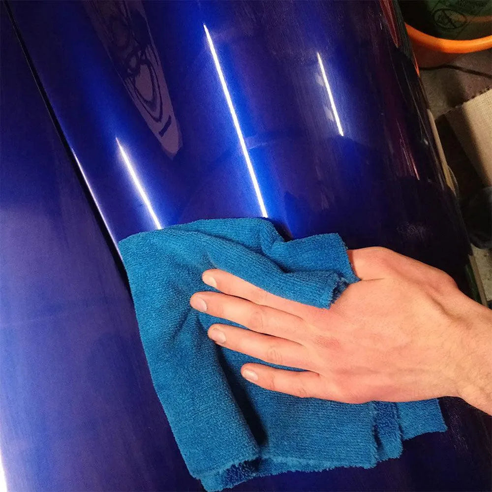 Pasta polish 3 in 1 turtle wax color magic ultra blue wax, 500ml