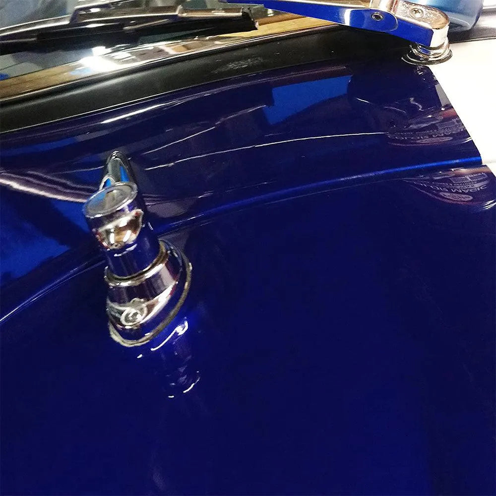 Pasta polish 3 in 1 turtle wax color magic ultra blue wax, 500ml