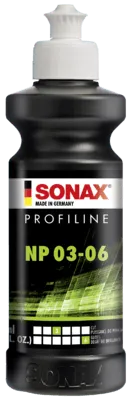 Pasta polish abraziva finish np 03-06 profiline, lustruire fara holograme 250ml sonax