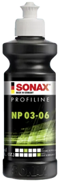 Pasta polish abraziva finish np 03-06 profiline, lustruire fara holograme 250ml sonax