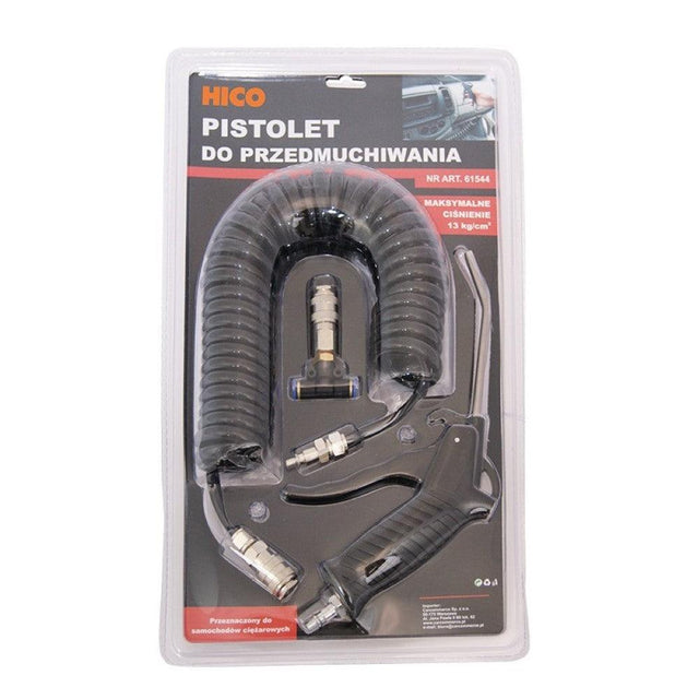 Pistol aer pentru curatarea cabinei negru diametru 8mm hico