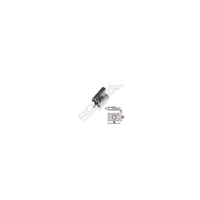 Placa borne 3.4 mm set 25 buc