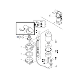 Pompa electrica de alimentare pe baterie filtru new holland jcb cat