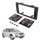 Rama adaptoare compatibila cu Ford Focus Fiesta S-max Transit Kuga de culoare negra pentru radio dvd navigatie mp3 player 2din